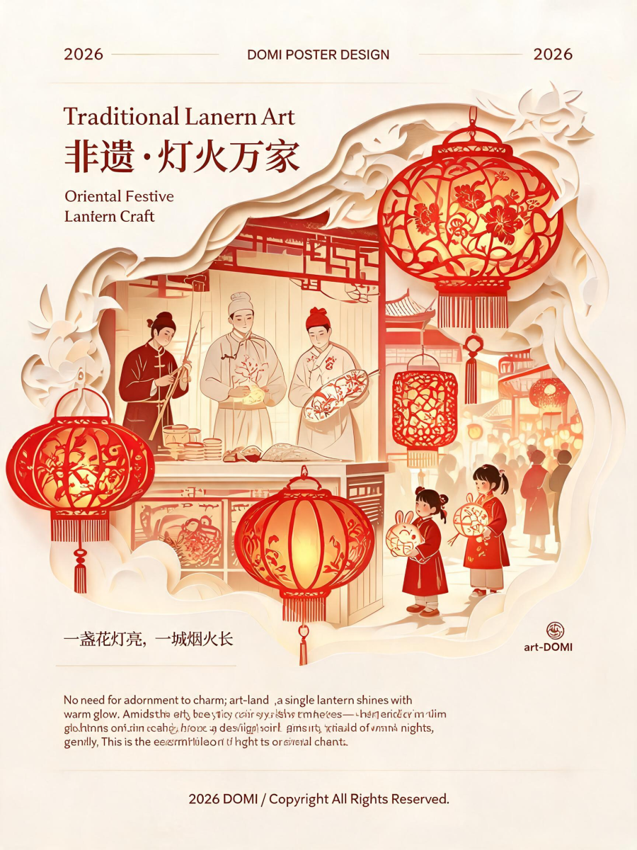 非遗花灯