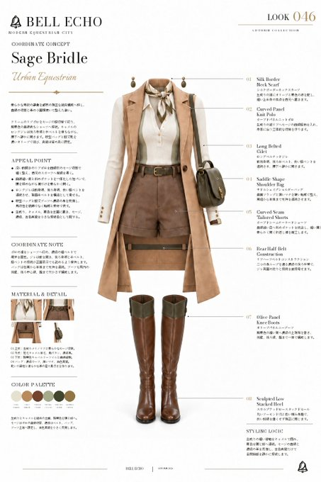 鈴音🔔Suzuna · 今天是现代骑手风格搭配的介绍🔔💕 #BellEchoArt ⏬️服装提示在回复中♪ 今天是维多利亚风格分层穿搭的介绍🔔💕 #BellEchoArt ⏬️服装提示在回复中♪ x.com/