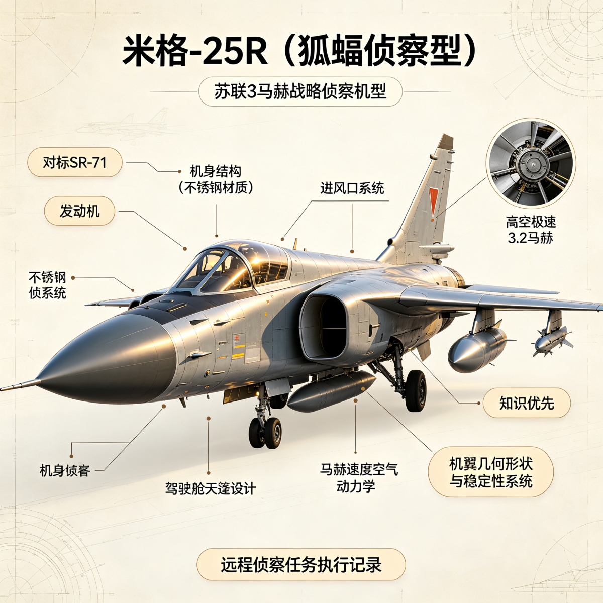 米格‑25R（狐蝠侦察型）