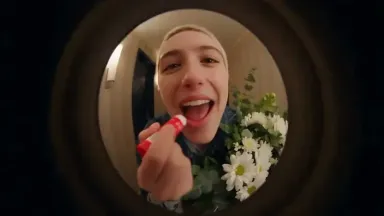 Doorway Peephole Fisheye POV