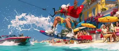 Terrace Wakeboarder Splash