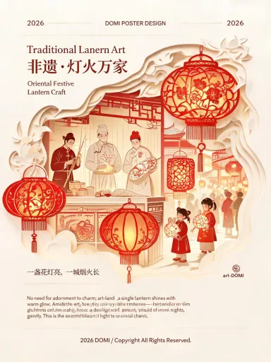 非遗花灯